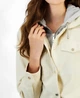 Куртка демисезонная короткая с капюшоном женская Tommy Hilfiger 612137758 S Бежевая (1159842888) - изображение 3