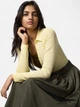 Кардиган женский Uniqlo 623965835 2XL Желтый (1159842914) - изображение 1