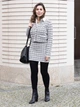 Кардиган женский Uniqlo 107786165 M Черный с молочным (1159842971) - изображение 2
