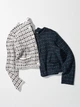 Кардиган женский Uniqlo 107786165 M Черный с молочным (1159842971) - изображение 15