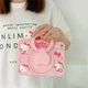 Чехол детский Silikon Power с подставкой и ремешком Apple iPad 9, 2021 (10.2 дюймов) Hello Kitty - изображение 4