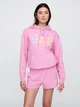Спортивный костюм на флисе женский GAP 465512025 S Розовый (1159843261) - изображение 1