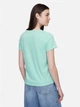 Футболка бавовняна жіноча GAP 425449780 XL Зелена (1159843334) - зображення 2