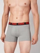 Набор трусов боксеров мужских хлопковых Puma Men Everyday Basic Boxer 2P 93832034 M 2 шт Black/Red (8720245967839) - изображение 3