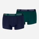 Набор трусов боксеров мужских хлопковых Puma Men Everyday Trunk 2P 93832121 L 2 шт Green/Blue (8720245967761) - изображение 6