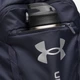 Рюкзак спортивный тканевый 22 л вмещает формат А4 Under Armour Ua Hustle Sackpack 22L 6000519-410 Синий (198632084199) - изображение 5
