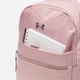 Рюкзак женский спортивный тканевый 19,5 л водонепроницаемый Under Armour Ua Studio Campus Bp 19,5L 1384675-673 Розовый (198632762189) - изображение 6