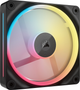 Набір вентиляторів Corsair iCUE LINK LX120-R RGB Triple Pack Black (CO-9051050-WW) - зображення 4