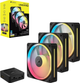 Набір вентиляторів Corsair iCUE LINK LX120-R RGB Triple Pack Black (CO-9051050-WW) - зображення 7