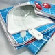Электропростынь электрическая простынь с подогревом Electric Blanket 170х150см голубая клетка - изображение 2