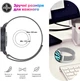Ремешок ArmorStandart Milanese Magnetic для Samsung Galaxy Watch 7/FE/6/6 Classic/5/5 Pro/4/4 Classic Grey (ARM86843) - изображение 7