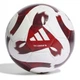 Мяч футбольный Adidas Tiro League ТВ HZ1294 №4 Красно-белый - изображение 1
