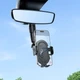 Автотримач для телефона HOCO H88 Rally ultra-thin car holder(rear view mirror) - зображення 7