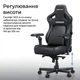 Крісло для геймерів Anda Seat Kaiser 4 V2 Size XL PVC Gray Fabric (AD12YDDC-XLL-20-G-CF-03) - изображение 9