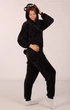 Пижама кигуруми женская Медведь Кумамон для взрослых и подростков Kigurumi Аниме Кумамото Черный L 165-175 см. (1061) - изображение 5