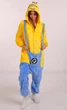 Женская кигуруми пижама взрослая и подростковая Kigurumi Миньон Желтый XL 175-185 см. (1047) - изображение 1