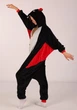 Женская кигуруми пижама взрослая и подростковая Kigurumi Летучая Мышь Черный L 165-175 см. (1052) - изображение 2