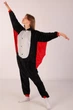 Женская кигуруми пижама взрослая и подростковая Kigurumi Летучая Мышь Черный L 165-175 см. (1052) - изображение 3