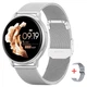 Smart Melisia Silver Steel, 2 ремінці Смарт годинник, розумний годинник ( 10396 ) - изображение 2