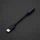 Перехідник адаптер кабельний Type-C to Audio Aux 3.5mm Black - изображение 2
