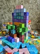 Кубики Майнкрафт Minecraft магнитный конструктор для детей 100 блоков - изображение 5