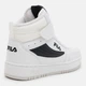 Детские высокие кроссовки для мальчика Fila Rega Nf Mid Velcro FFK0229-13036 32 Белый/Черный (8720905064892) - изображение 4