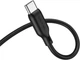 Аудіокабель Borofone BL18 Type-C silicone digital audio conversion cable Black (6941991101069) - зображення 2