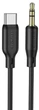 Аудіокабель Borofone BL18 Type-C silicone digital audio conversion cable Black (6941991101069) - зображення 3