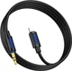 Аудіокабель Borofone BL20 True sound silicone digital audio conversion cable iP Black (6941991114397) - зображення 4