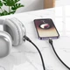 Аудіокабель Hoco UPA27 Spirit transparent digital audio conversion cable iP Black (6942007612524) - зображення 5