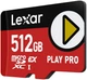 Карта пам'яті Lexar Play Pro microSDXC 512GB UHS-I Express (LMSXPS0512G-BNNNG) - зображення 2