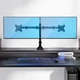 Крепление настольное для двух мониторов UKC MHZ Z022 9629 кронштейн крепеж - изображение 3