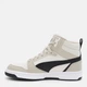 Подростковые демисезонные ботинки для мальчика Puma Rebound V6 Mid Jr 39383130 36 (3.5) Desert Dust/Black/Vapor Gray (4069156712331) - изображение 3