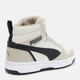 Подростковые демисезонные ботинки для мальчика Puma Rebound V6 Mid Jr 39383130 36 (3.5) Desert Dust/Black/Vapor Gray (4069156712331) - изображение 4