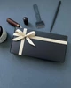 EDC- кошелек черный + бирюзовый из натуральной кожи (в подарочной упаковке) - изображение 8