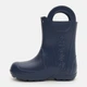 Подростковые резиновые сапоги для мальчика Crocs Handle It Rain Boot K 211052-410 38-39 (J6) Navy (198445125409) - изображение 3