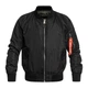 Куртка тактическая Mil-Tec бомбер MA-1 Flyers Jacket M Black (Takctik-1830M-T) - изображение 1