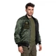 Куртка тактическая Mil-Tec бомбер MA-1 Flyers Jacket M Black (Takctik-1830M-T) - изображение 6