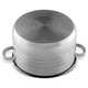 Кастрюля с крышкой Edenberg EB-3019 с капсульным дном нержавеющая сталь 28x16,5 см 10,20 л (EB-3019) - изображение 3