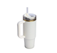 Термокружка Stanley The Quencher H2.O FlowState Cream Moon 887 мл (30 oz) 10-10827-843 - изображение 2