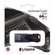 Флеш накопитель USB 64Gb Kingston DataTraveler Exodia Onyx, Black, USB 3.2 Gen 1 (DTXON/64GB) - изображение 3