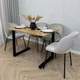 Стол кухонный MebliRoMax Norman 1100х750х700 Дуб крафт золотой /Черный (УТП037303) - изображение 4