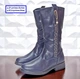 Зимние высокие классические сапоги для девочки на овчине WeeStep 8323ДВ синий 37 (стелька 23,4см) - изображение 9