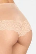 Трусы Marilyn Lace Shine Brasilian ,беж S/М - изображение 3