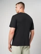 Футболка хлопковая длинная мужская Jack & Jones 12284421 2XL Black (5715724552050) - изображение 2