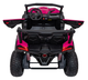 Електричний автомобіль для дітей UTV X3 Off-Road Рожевий (5903864941951) - зображення 8