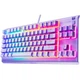 Игровая проводная механическая клавиатура SteelSeries Apex 3 TKL UA IP32 RGB Purple (64940) - изображение 2