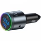Автомобільний FM-трансмітер ресивер Aspiring Wave 12 48W PD LED/Bluetooth/microSD/QC3.0 Type-C 30W Black (TC-WA12) - зображення 6