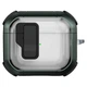 Футляр протиударний Locking Button для навушників Airpods 4 Apple Green - зображення 1