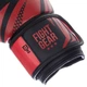 Перчатки боксерские на липучке PU Zelart BO-0866 Размер 12oz Белый-золотой - изображение 2